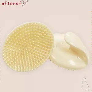 Máy mát xa da đầu AFTEROF, Máy chà sàn dầu gội bằng nhựa PE, Bàn chải da đầu dễ thương bền bỉ chống mài mòn