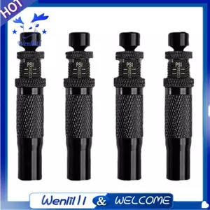 4 Bộ giảm xóc lốp tự động Bộ 4, Áp suất có thể điều chỉnh Thích hợp cho xe địa hình Mũ van xe máy
