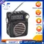 Đài FM Mini Radio Mini FM AM SW Bộ thu vô tuyến Loa tích hợp Bluetooth 5.0 Máy nghe nhạc có đèn pin LED