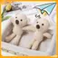VFZ 20cm Búp Bê Nhồi Bông Dễ Thương Mềm Động Vật Mini Sang Trọng Đồ Chơi Mặt Dây Chuyền Trang Trí Phòng Cho Bé Gái Văn Phòng Trang Trí Xe Louislifecool