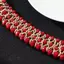 Hạt Dệt Choker Nelace Cho Nữ Mặc Trên Sân Khấu Kỳ Nghỉ Và Lễ Hội Âm Nhạc Trang Sức Thời Trang Bán Chạy Quà Tặng Tiệc [Mina]