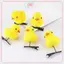 JRP 5 Cái / lốc Hoạt Hình Ngộ nghĩnh Trẻ Em 3D Nhỏ Vàng Du Sang Trọng Kẹp Tóc Ngộ nghĩnh Quà Tặng Giáng Sinh Dễ Thương Mùa Xuân Mũ Đội Đầu Phụ Kiện JRP