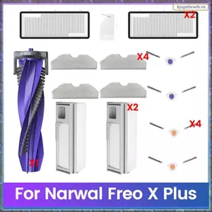 Cho Freo X Plus Robot Hút Bụi Phụ Kiện Máy Hút Bụi Phần Chính Bên Bàn Chải Hepa Lọc Lau Miếng Lót Bụi Túi Dự Phòng Phụ Kiện