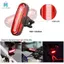 Đèn hậu xe đạp LED siêu sáng, đèn hậu xe đạp có thể sạc lại USB, đèn chống nước IPX6 và dễ lắp đặt