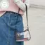 PUSKY Trong Suốt Dây Kéo Túi Đeo Vai Chống Thấm Nước Nách Ví Trong Suốt Túi Xách Cho Sân Vận Động Buổi Hòa Nhạc Sự Kiện Essentials VN