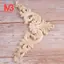 20 * 20cm Gỗ Cao Su Gỗ Sồi Khắc Góc Trên Lớp Phủ Tủ Không Sơn