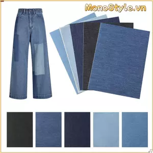 MONOSTYLE Jeans Sửa Chữa Miếng Dán Thủ Công DIY Phụ Kiện May Tự Dính Quần Áo Dán Quần Áo
