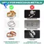 Bộ dụng cụ điều chỉnh để trang sức cho cáng nhẫn với bộ mở rộng vồ cao su, bộ mở rộng, cho máy tạo vòng Sizer Shaper