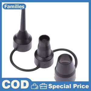 3 Kích Cỡ Di Động Qui Cho Máy Bơm Không Khí Đầu Pha Nhựa Bể Bơi Sofa Bãi Biển Đồ Chơi Thay Thế Vòi Phun Miệng