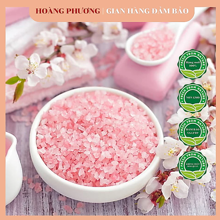 Muối Hồng Himalaya Organic - Muối Hồng Himalaya Nấu Ăn Kiêng Ngâm Chân Giải Độc Mịn Và Hạt Date Mới – 6