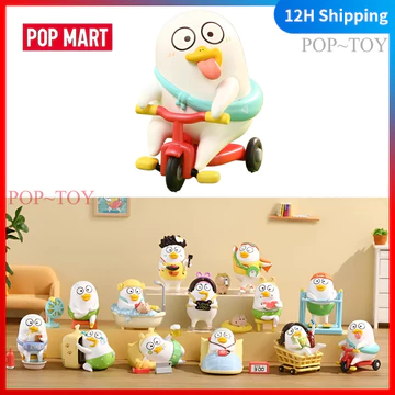POPMART Duckyo Leisure Life Series Blind Box Cute Figures POp Mart Official pop mart blind box figures gift đồ chơi búp bê quà tặng