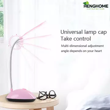 Đèn bàn HHOT cho phòng ngủ Đèn bàn LED chạy bằng pin AAA Đèn sách học Đèn đầu giường Đèn đọc sách Đèn văn phòng sinh viên Bàn HENGHOME