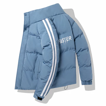 Áo khoác trượt tuyết phong cách cặp đôi Áo khoác cotton Áo khoác nam Áo khoác nam có mũ trùm đầu Áo khoác cotton ngoài trời Hai thanh Nhóm Phù hợp với xuyên biên giới Áo khoác chống gió sọc chống nước