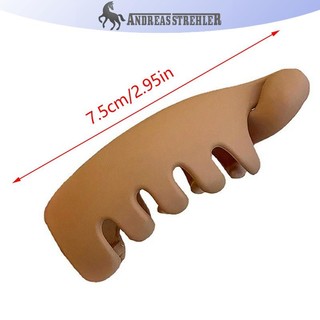 Onetimingfine Mờ Cao Đuôi Ngựa Kẹp Màu Trơn Chuối Kẹp Nữ Kiểu Tóc Phụ Kiện Thời Trang Đuôi Ngựa Barrettes Vuốt Tóc Kẹp Tóc VN
