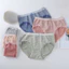 Combo 5-10 Quần Lót Nữ Cotton Kẻ Ca rô Mềm Mịn Đáy Lót Cotton Kháng Khuẩn Che Tên Sản Phẩm 42-58kg.