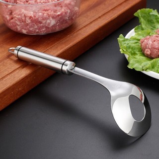 Muôi, vá nặn thịt viên, làm mọc - chất liệu inox304 siêu bền