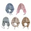 Mũ dệt kim MERIGGIARE, Mũ mùa đông siêu mềm dày, Bông tai mềm lót lông cừu thời trang ấm áp Mũ beanie mùa đông
