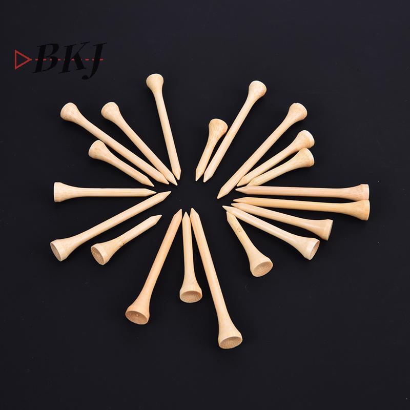 Tee golf tre - 100 cái/bộ, 4 kích thước, bền hơn tee gỗ