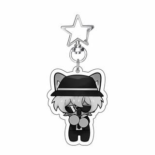 Acrylic Forsaken HOT Game Guest 1337 Noob Shedletsky John Doe c00lkidd Elliot Chibi Pendant KeyRing Gaming Keychains Gif