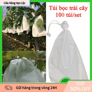 Túi Bọc Trái Cây Dùng Cho Nhiều Loại Như Ổi, Xoài, Nhãn, Nho, Thiết Kế Chống Côn Trùng, Vải Không Dệt, Dùng 3-5 Mùa, Tiệ
