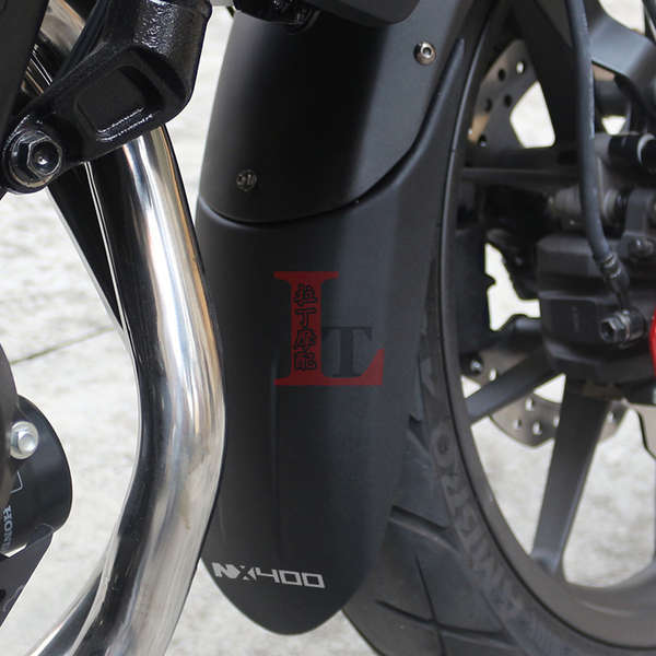 Thích hợp cho Honda NX400 NX500 24-25 năm sửa đổi chắn bùn trước tấm chắn bùn dài chống bùn