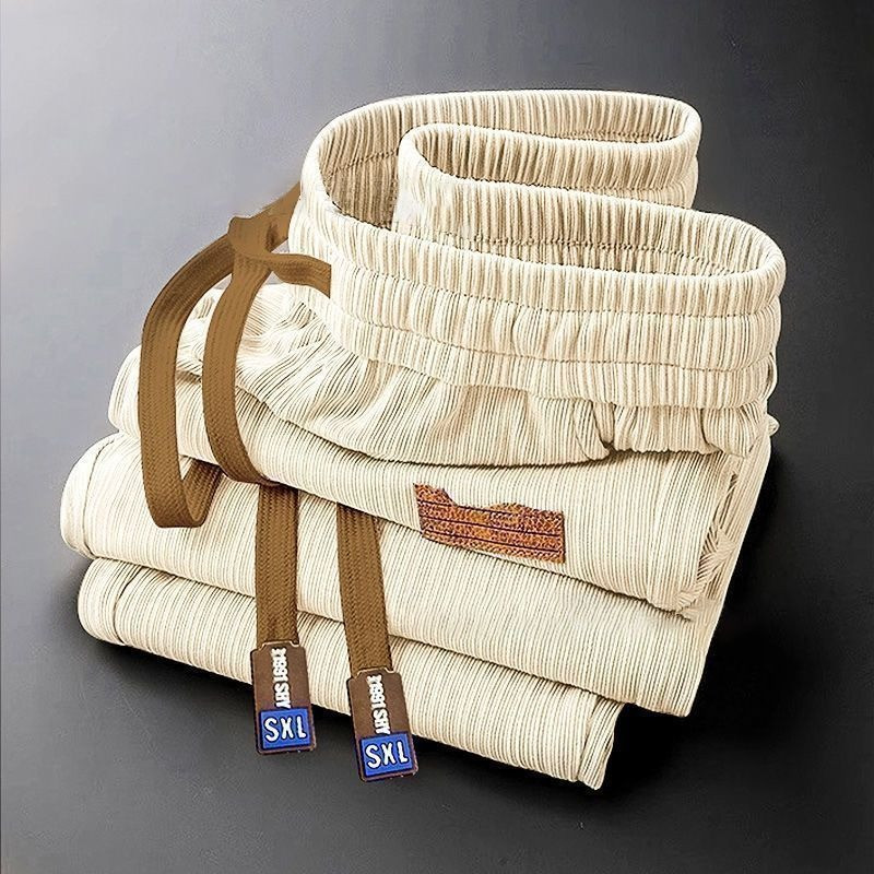 Quần Nam Ice Silk Quần Thẳng Quần Mỏng Rời