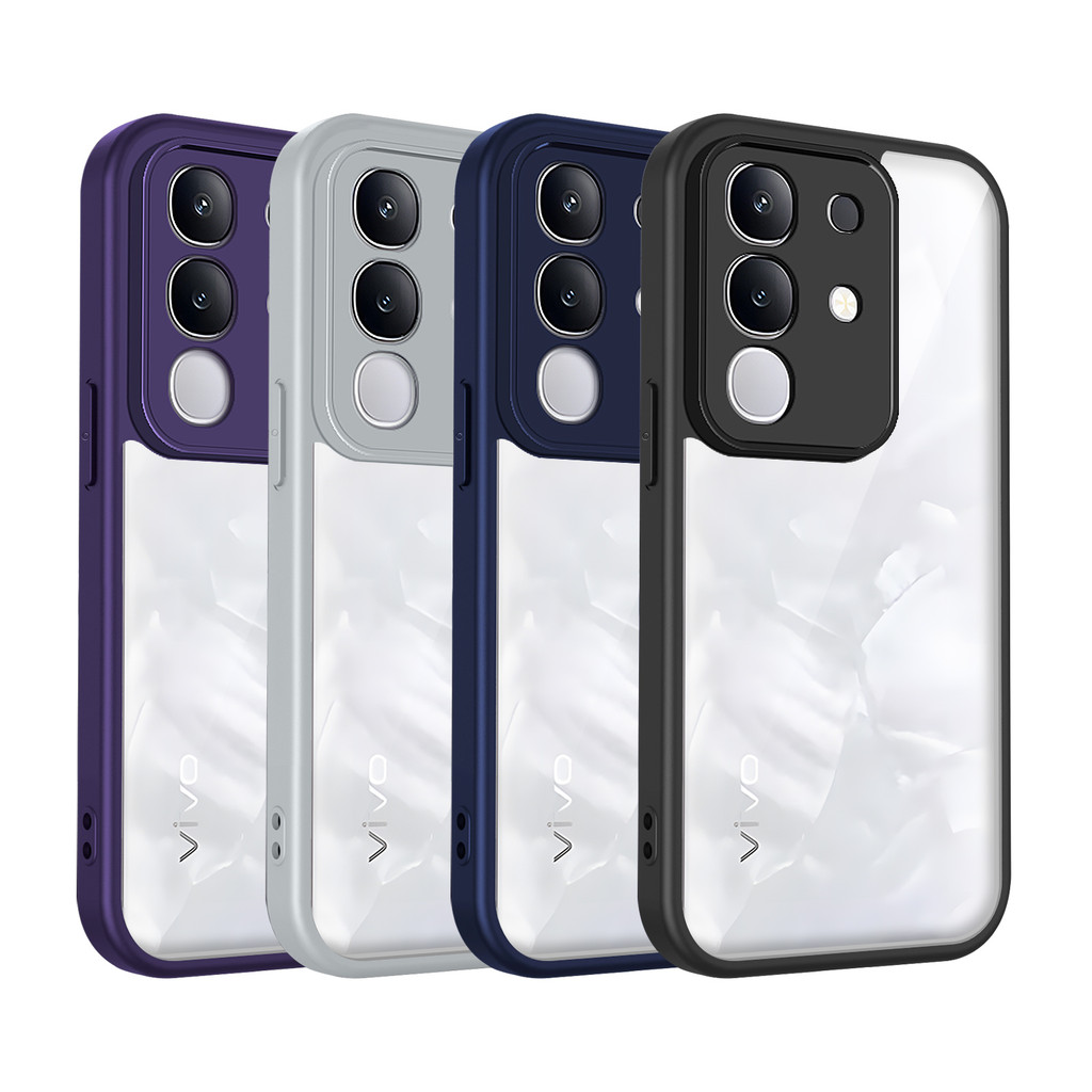 Ốp lưng Vivo Y29 4G Vỏ trong suốt mờ thời trang cho Vivo Y29 4G Vỏ điện thoại