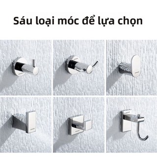 【 KOHLER 】Giá treo quần áo bằng thép không gỉ 304 cho phòng tắm cổ điển, móc đơn gắn tường có hóa đơn