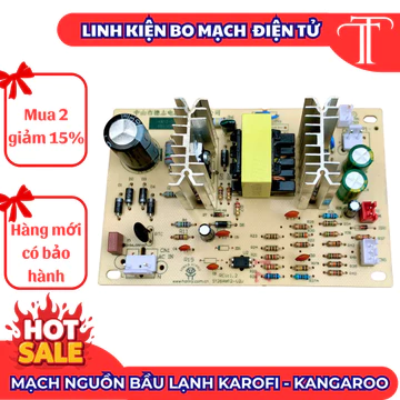 Mạch Nguồn Bầu Nước Lạnh KAROFII, Dùng Cho Máy Lọc Nước R.O 3 Chế Độ & Cây Nước Nóng Lạnh