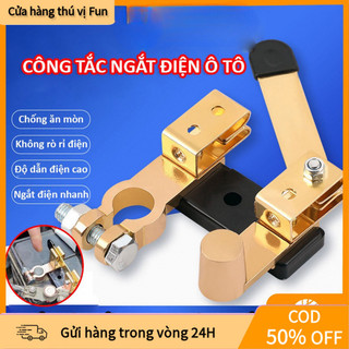 【COD】Công tắc ngắt bình ắc quy ô tô 12V-24V kiểu cầu dao chất lượng cao đảm bảo an toàn và tuổi thọ sử dụng lâu dài cho