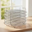 Giá năm tầng bằng thép không gỉ có thể xếp chồng lên nhau Giá đỡ thiết bị Wire-Mesh Không khí nóng cho đầu bếp gia đình, khử nước, hấp