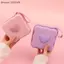 {AKIN} Túi đựng cáp nút thắt trái tim di động Túi du lịch cho dây sạc USB Hộp đựng tai nghe để sử dụng hàng ngày {a}