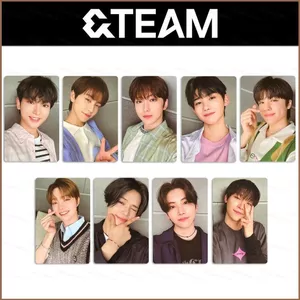 SQ11 9 Cái / bộ & TEAM FUJI EJ LOMO Card LIGHTSTICKS Bưu Thiếp Bộ Sưu Tập KPOP Star Ngoại Vi