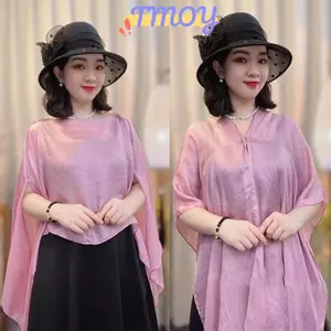 TMOY Mới Khăn Choàng Mùa Hè Voan Khăn Giảm Thanh Khăn Choàng Nữ Ngoài Trời Khăn Choàng Quấn Mềm Foulard Nữ Đi Biển TMOY