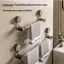 BeautifulHomeA Hút Khăn Ra Đục Lỗ Có Thể Điều Chỉnh Cần Kính Thiên Văn Treo Tường Thiết Kế Xoay Để Bảo Quản Phòng Tắm VN