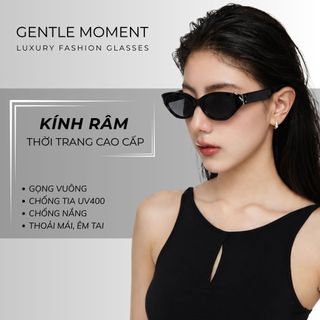 [KOL Live] Kính râm mắt mèo thiết kế giới hạn GENTLE MOMENT kính mát chống tia UV thời trang nam nữ sang trọng GMT299