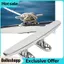 Belleshopp Belleshopp Heayzoki Thuyền Cleat Đế Mở Bằng Thép Không Gỉ Gương Được Đánh Bóng Phụ Kiện Nhẹ Dây Marine (4 Inch)