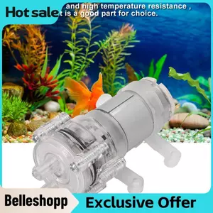Belleshopp Belleshopp Đầm Lầy Làm Mát Bơm Nhỏ 12V Micro Màng Ngăn Nhiệt Độ Cao Trong Suốt Bể Cá Mini 12V DC12V