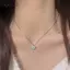 AqToCna Đơn Giản Vỏ Mặt Dây Chuyền Nelace Màu Bạc Xương Đòn Dây Xích Choker Dành Cho Nữ Bé Gái Thanh Lịch Phụ Kiện Trang Sức Quà Tặng AqToCna