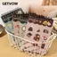 GETVOW Die-Cut Sticker Book, Dream Pursuit Life Series 20 tờ Vật liệu chủ đề cuộc sống, Tạp chí PET Sổ lưu niệm DIY Khung ảnh Trang trí Đồ dùng văn phòng phẩm