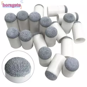 BORAGETE 10 Cái / gói Bảo vệ đầu, Phụ kiện ngáy trượt Bi-a Cue Tips, Bền 9 / 10 / 11 / 12 / 13mm Vỏ thay thế bằng nhựa Bể bơi Cue Stick Snooker