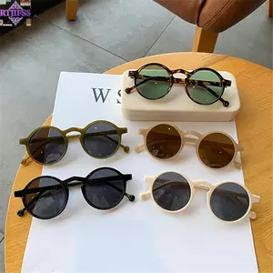 RTJIFSS Da Báo Đen Kính Khung Nhỏ Thương Hiệu Thiết Kế UV400 Lái Xe Vintage Kính Chống Nắng