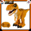 ATAMIRA Dinosaur Figure — Battery-Operated, Roaring Toy That Only Moves Forward, For Young Children