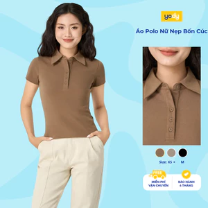 Áo Polo Nữ Nẹp Bốn Cúc Yody WCPO25S106