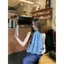 Áo Vest cổ dây hoa phong cách Pháp dành cho nữ mùa hè Phong cách mới dáng rộng mỏng hơn trông sang trọng Áo không tay