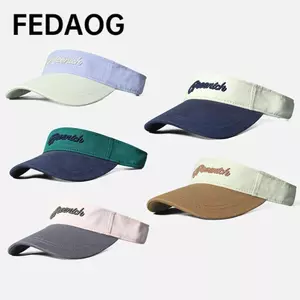 Mũ chống nắng FEDAOG, Tấm che thể thao thoáng khí hàng đầu rỗng, Mũ đi biển có thể điều chỉnh chống tia cực tím mùa hè