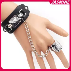 JASMINE Amin ATTA TRÊN TITAN Cosplay Đạo cụ Vòng tay + Nhẫn đeo tay, Bộ sưu tập người hâm mộ JASMINE