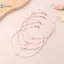 Kudosation 4 Cái / bộ Trang Sức Màu Hồng Tình Yêu Bướm Mặt Dây Chuyền Giả Ngọc Trai Hạt Gạo Handmade Đính Hạt Trẻ Em Nelace Người Bạn Quà Tặng Đẹp
