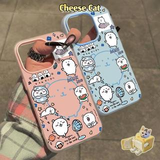 Ốp điện thoại gấu trắng dễ thương dây buộc màu xanh cho iPhone 11 12 13 14 15 16 17 Pro Max Xs Max XR Vỏ iPhone màu xanh