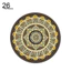< CarFashion > Thảm chơi Game 3D hình tròn Bohemian cổ điển Thảm lót chuột Thảm chống trượt